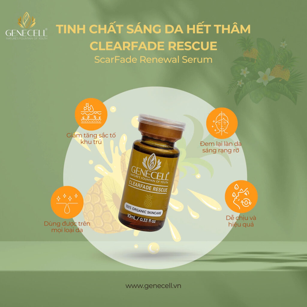 TINH CHẤT LÀM SÁNG DA CLEARFADE RESCUE