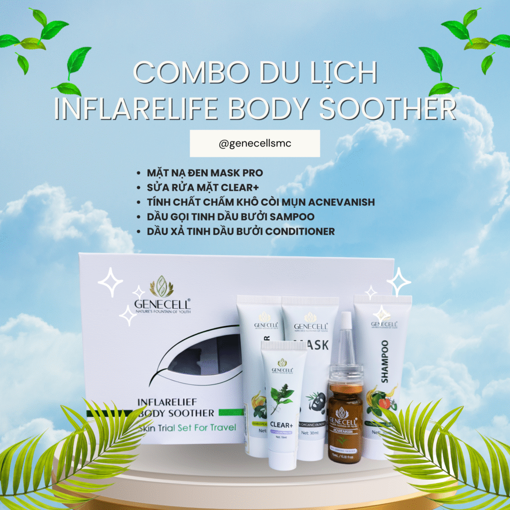 COMBO DU LỊCH INFLARELIFE BODY SOOTHER