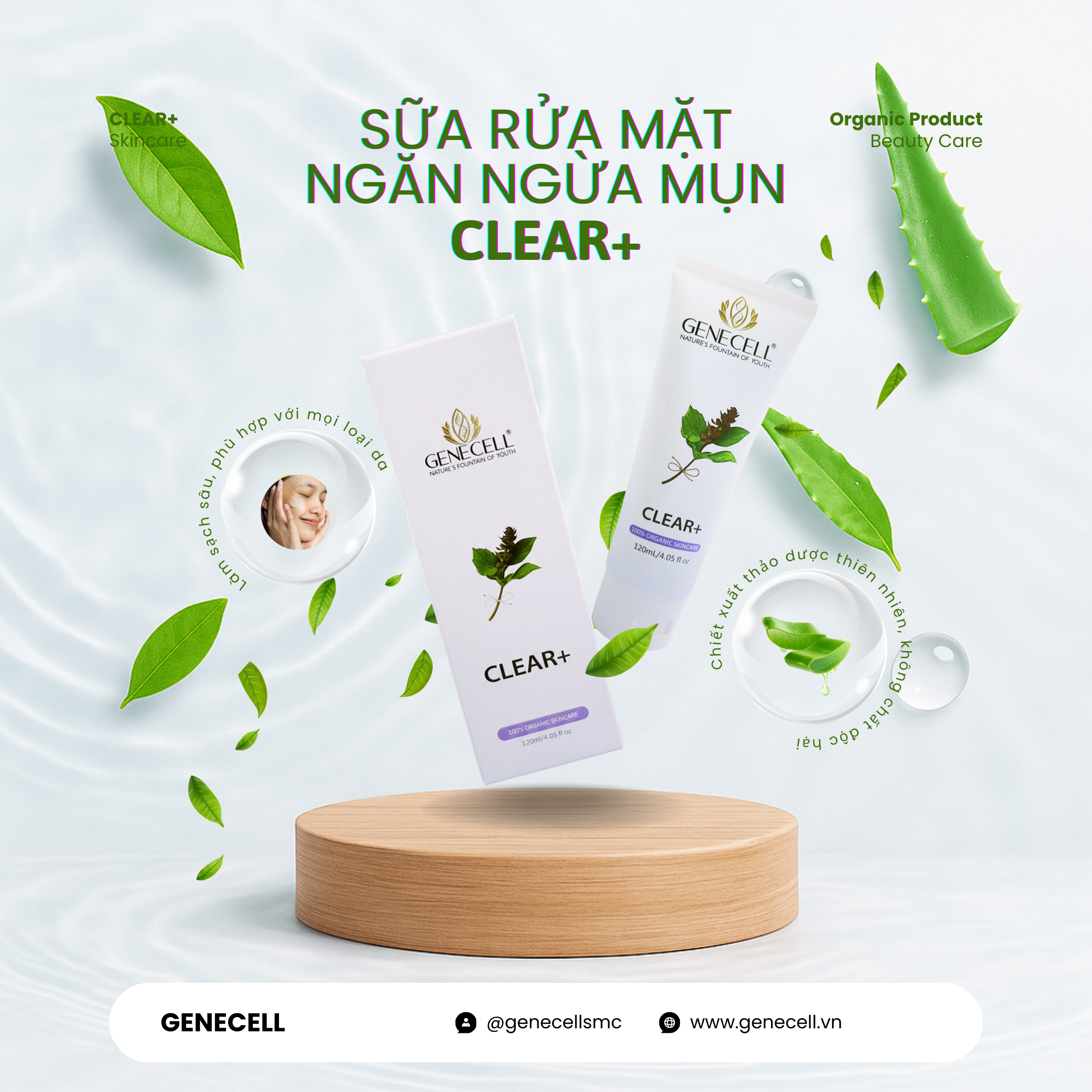 SỮA RỬA MẶT NGĂN NGỪA MỤN CLEAR+