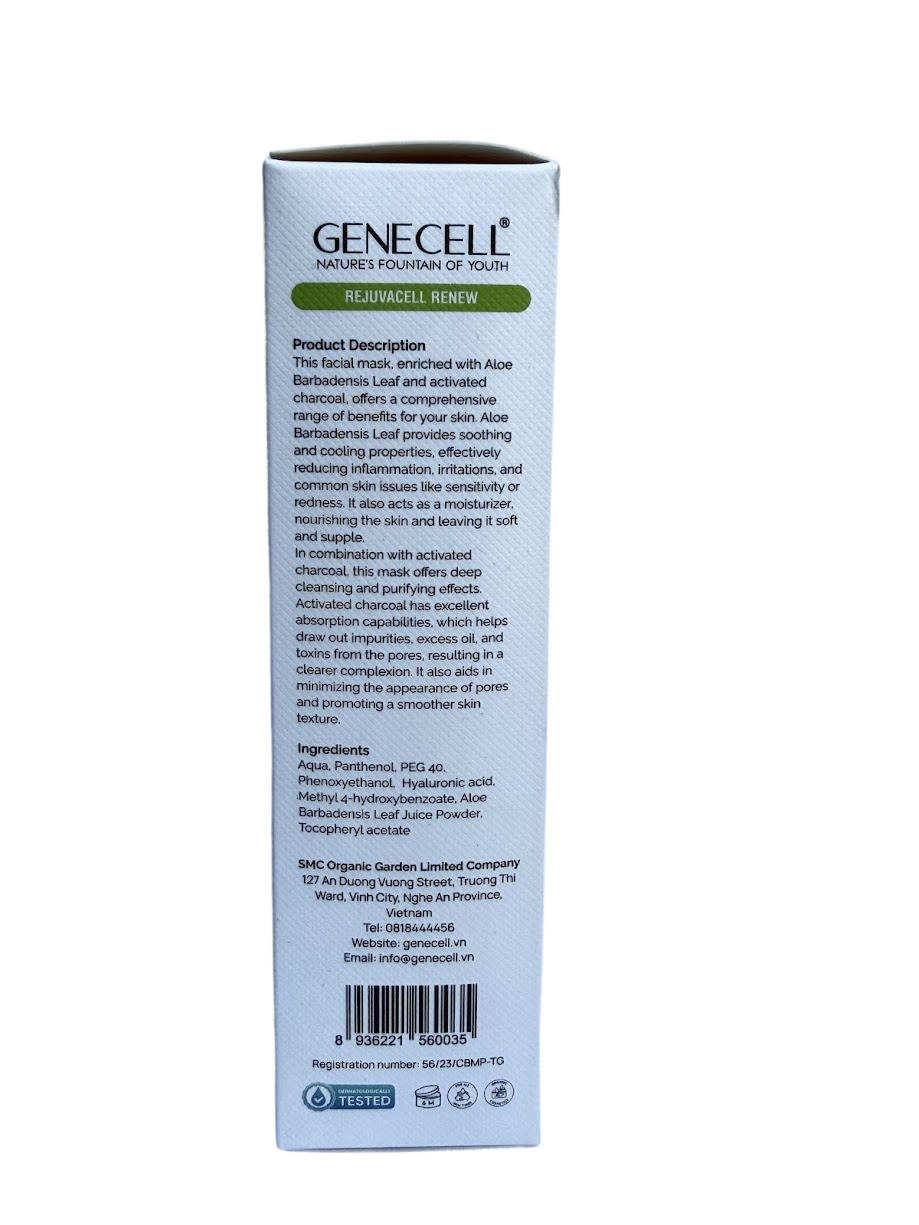 MẶT NẠ PHỤC HỒI CHO DA NHẠY CẢM REJUVACELL RENEW