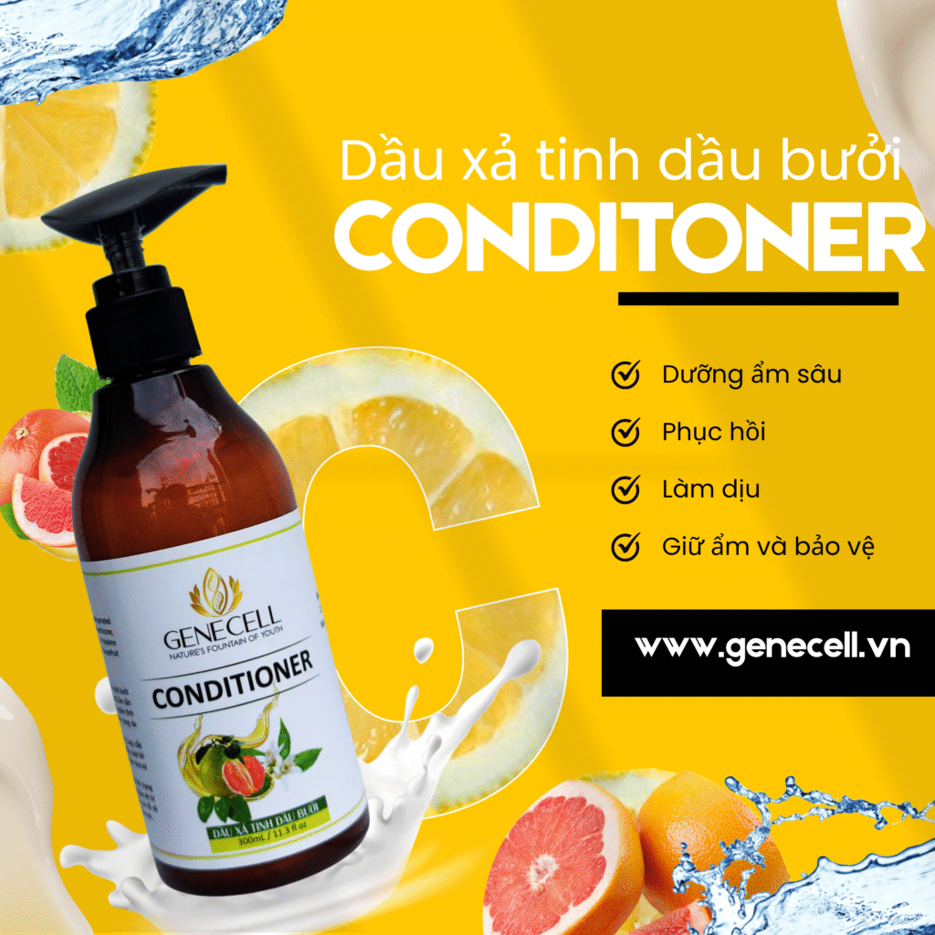 DẦU XẢ TINH DẦU BƯỞI CONDITIONER