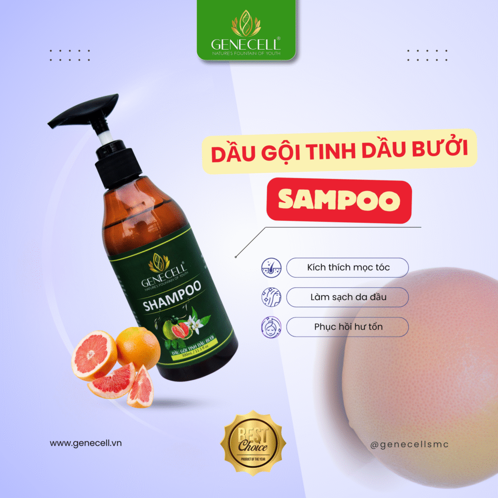 DẦU GỘI TINH DẦU BƯỞI SHAMPOO