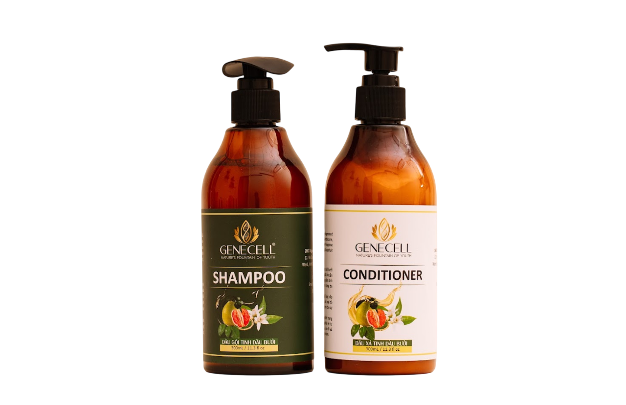 DẦU XẢ TINH DẦU BƯỞI CONDITIONER/DẦU GỘI TINH DẦU BƯỞI SHAMPOO