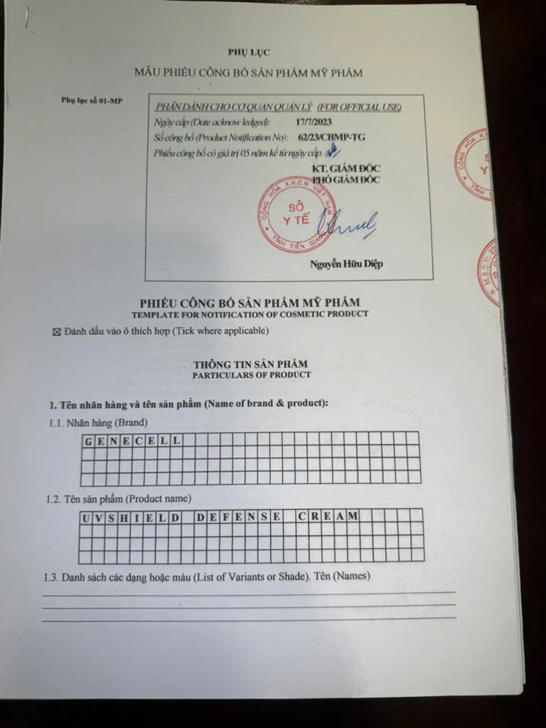 KEM CHỐNG NẮNG UV SHIELD DEFENSE