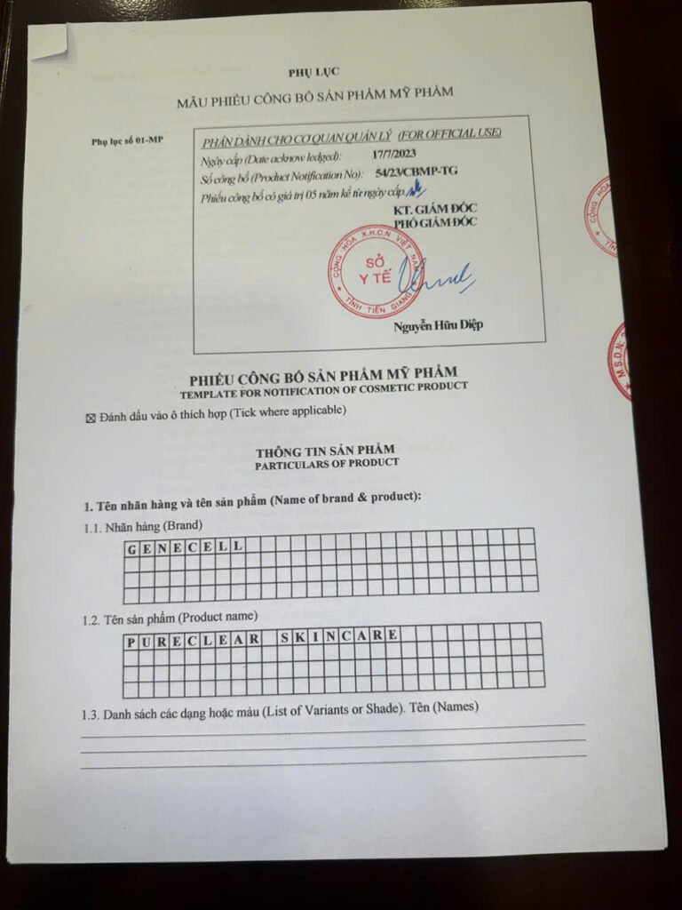 LOẠI TRỪ MỤN PHỤC HỒI DA PURECLEAR SKINCARE